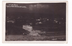 EFORIE-PLAJA SI HOTEL BELLONA -VEDERE DIN AVION-CARTE POSTALA ANII 30 foto