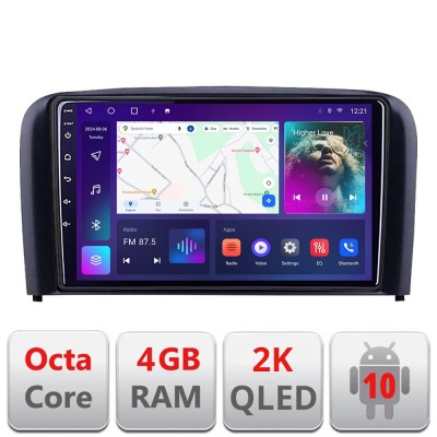 Navigatie Volvo S80 2004-2006 C-S80 Android Octa Core Ecran 2K QLED GPS 4G 4+32GB 360 KIT-S80+EDT-E409-2K CarStore Technology foto