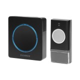 Sonerie fara fir Orno OR-DB-YK-118, 48 melodii, 100 m, 90 dB, emitator IP44, negru