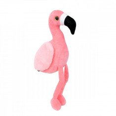 Jucarie de plus, Puffy Friends, Flamingo, 45 cm