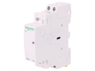 Contactor 2P 16A 230-240VAC NO IP20 foto