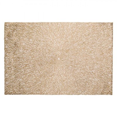 Suport Farfurie PVC, Model Crăciun, Culoare Auriu, Dimensiuni 45x30cm foto