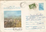 Romania, Lupeni, Vedere generala, plic circulat intern, 1979