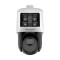 Deep Learning, DarkFighter, ColorVu - Capema IP, 6+4MP, 25X, IR 100m, WL 30m, Alarma - HIKVISION DS-2SE4C425MWG-E26F0