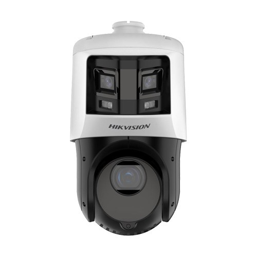 Deep Learning, DarkFighter, ColorVu - Capema IP, 6+4MP, 25X, IR 100m, WL 30m, Alarma - HIKVISION DS-2SE4C425MWG-E26F0
