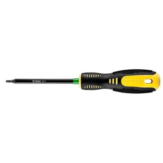 Surubelnita cu cap Torx, T27 x 100 mm, crom vanadiu, Topex GartenVIP DiyLine
