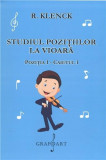 Studiul pozitiilor la vioara. Pozitia 1 - Caietul 1 | Robert Klenck, Grafoart
