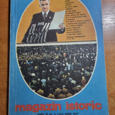 revista magazin istoric iunie 1977