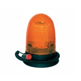 Girofar Hico galben cu LED, 24V, prindere cu magnet