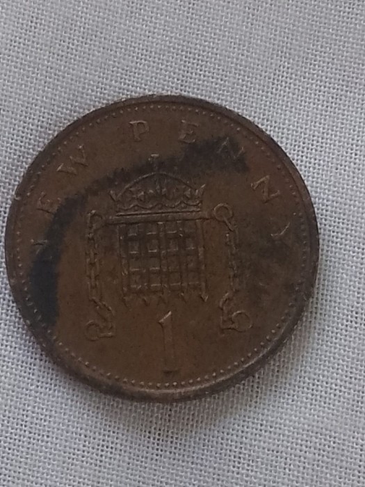 1 penny 1980