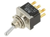 Comutator Basculant DPDT ON-(ON) 6A 250VAC