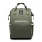 Rucsac multifunctional pentru mamici, flippy, din panza oxford, compartimentare multipla, impermeabil, 43 x 18 x 26 cm, verde army