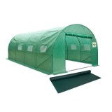 Cumpara ieftin Pachet solar gradina, sera legume 6 x 3 x 2m, otel galvanizat + Plasa de umbrire 80%, 80g/mp, 2x20m, material HDPE, protectie UV, Micul Fermier
