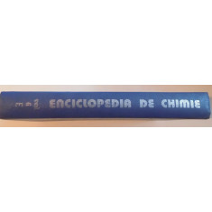 ENCICLOPEDIA DE CHIMIE, VOL. VI (E), ELABORATA SUB COORDONAREA ACAD. DR. ING. ELENA CEAUSESCU, 1989