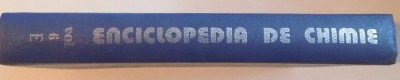 ENCICLOPEDIA DE CHIMIE, VOL. VI (E), ELABORATA SUB COORDONAREA ACAD. DR. ING. ELENA CEAUSESCU, 1989 foto