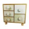 Caset? depozitare din lemn natur - WZ2807