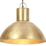 Cumpara ieftin Lampa suspendata, 25 W, culoare alama, rotund, 48 cm, E27
