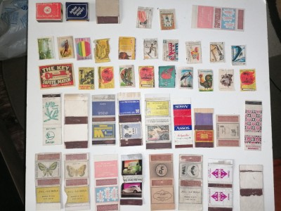 LOT 43 AMBALAJE CUTII CHIBRIT / CHIBRITURI VECHI foto