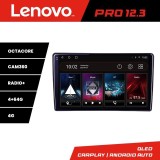Navigatie Ford Transit 2019- varianta cu ecran de fabrica Lenovo PRO 4+64 12.3 inch qled android 4G DSP gps internet Kit-transit-2019-b