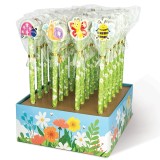 Creion grafic Primavara cu radiera, 4 modele (24 buc/display)