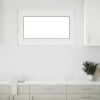 VidaXL Fereastră de subsol &bdquo;RISOR&rdquo; 100x70 cm oscilo-batantă DIN dreapta, albă