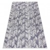 Covor SISAL SION Spic maro 22180 țesute plate ecru / albastru / roz, 80x150 cm, Dreptunghi
