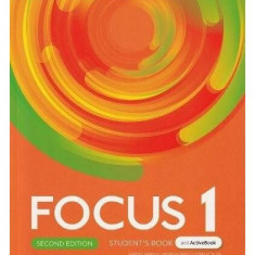 Focus 1 Student's Book and ActiveBook with Online Practice, 2nd edition (A2+) - Paperback brosat - Pearson