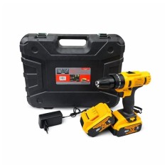 Masina de gaurit si insurubat, bormasina autofiletanta 8AH, DEPOX&reg;, 2 acumulatori 48V, 120 accesorii