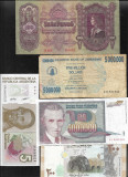 Set 5 bancnote de prin lume adunate (cele din imagini) #19, Asia