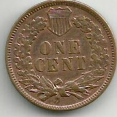 SUA STATELE UNITE ALE AMERICII 1 ONE CENT 1907 INDIAN HEAD STARE EXCELENTA AUNC