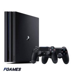 Consola Sony Playstation 4 Pro Ps4 1tb + Doua Controllere PlayStation 4, Second-Hand