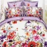 Lenjerie de pat digital print 3d (spring flowers), Ralex Pucioasa