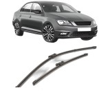 Cumpara ieftin Set stergatoare SEAT TOLEDO IV (KG3) 2012-2019, pentru parbriz, Valeo Silencio Xtrm