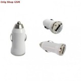 Incarcator Auto USB iPhone/iPod (Alb, Bulk, China) - Compatibil cu Diverse Modele