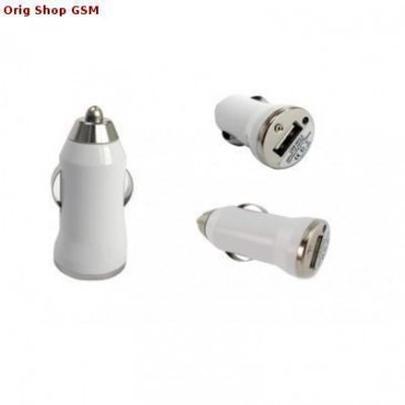 INCARCATOR AUTO USB IPHONE / IPOD ALB BULK ORIG CHINA foto