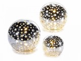 Cumpara ieftin Set 3 sfere cu led 15x14 cm, 13x12 cm, 10x9 cm