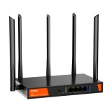 Router WiFi 6 Dual Band, 4 porturi Gigabit, AX3000, Management - TENDA TND-W30E SafetyGuard Surveillance