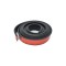 Set 4 ornamente protectie aripa universale cauciuc negre 1.6m x 3.5cm Cod: FS-7014