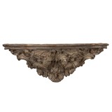 Cumpara ieftin Etajera ceramica maro gri 73x21x29 cm