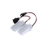 Set 2 lampi LED interior auto compatibile Audi, Skoda, VW, Lamborghini &ndash; 7303