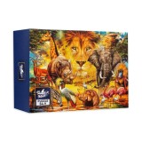 Mini-puzzle Marea Neagră Regele animalelor &ndash; 54 de piese