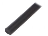 Șnur O-ring cauciuc NBR negru, 5m, &Oslash;18mm, Duritate 70 Shore