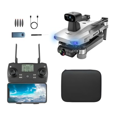 HexaCraft Stratus X &amp;ndash; Drona GPS cu Camera 12MP Stabilizare 2 Axe, Senzori 360, Autonomie 25min, Control 5G, Raza 1200m, Return Automat foto