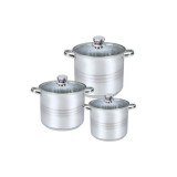 Cumpara ieftin Set oale Floria ZLN-4045, 6 piese, pentru toate sursele de caldura, Inox