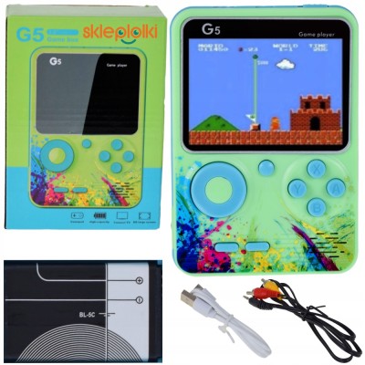 JOC ELECTRONIC RETRO PENTRU COPII CONSOLĂ MINI PORTABILĂ GAMEPAD BATERIE foto