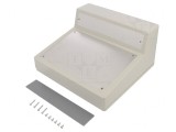 Carcasă desktop ABS gri 228x216x126mm G1507