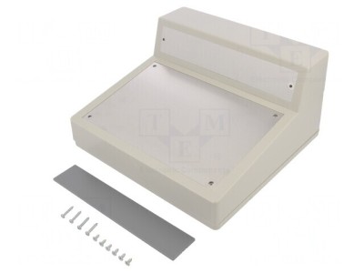 Carcasă desktop ABS gri 228x216x126mm G1507 foto