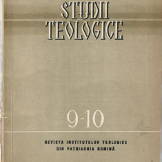 Studii teologice Anul XIV nr. 9-10