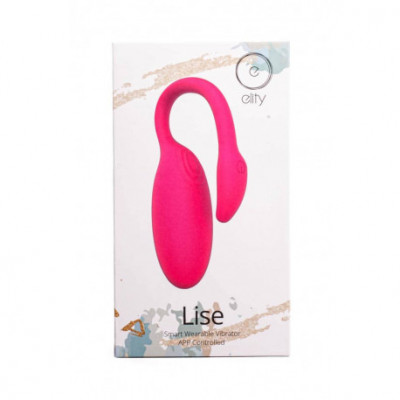 Ou Vibrator Elity Lise, Pink foto