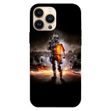 Husa compatibila cu Apple iPhone 11 model One man army, Silicon, TPU, Viceversa, Transparent, Carcasa